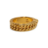 Versace Chain Link Ring