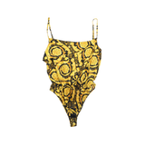 Versace 'Barocco Silk' Bodysuit - Women's 1