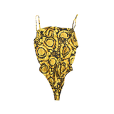 Versace 'Barocco Silk' Bodysuit - Women's 1
