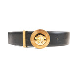 Versace 'Biggie' Leather Belt - 24