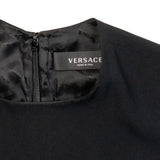 Versace Black Pleated Dress - Women's 40