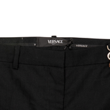 Versace Tonal Reptile Trousers - Women's 42