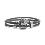 Versace Leather Bracelet
