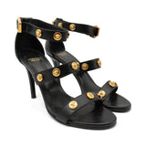 Versace Medusa Head Heeled Sandals - Women's 38