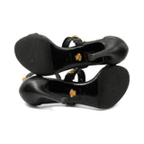 Versace Medusa Head Heeled Sandals - Women's 38