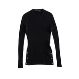 Versace Ribbed Wool Top - Women's 38