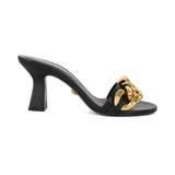 Versace Chain Mules - Women's 36