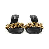 Versace Chain Mules - Women's 36