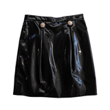 Versace Vinyl Mini Skirt - Women's 42