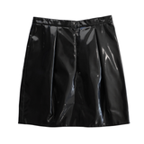 Versace Vinyl Mini Skirt - Women's 42