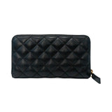 Versace Quilted Continental Wallet