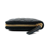 Versace Quilted Continental Wallet