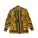 Versace 'Barocco' Button-Down Shirt - Men's 48
