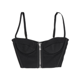 Versace Cropped Bustier - Women's 38