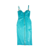 Versace Latex Dress - Women's 6