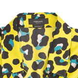 Versace Leopard Silk Shirt - Men's 50