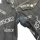 Versace Monogram Denim Jacket - Men's 50