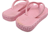 Versace 'Greca' Flip-Flop Sandals - Women's 35