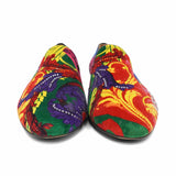Versace 'Baroque' Velour Loafers - Men's 46