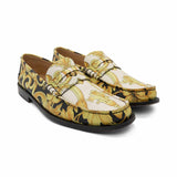 Versace 'Hibiscus' Penny Loafers - Men's 46