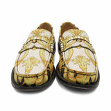 Versace 'Hibiscus' Penny Loafers - Men's 46