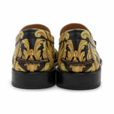 Versace 'Hibiscus' Penny Loafers - Men's 46