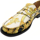 Versace 'Hibiscus' Penny Loafers - Men's 46