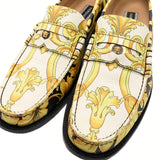 Versace 'Hibiscus' Penny Loafers - Men's 46