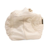 Versace Cream Top Handle Bag