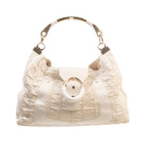 Versace Cream Top Handle Bag
