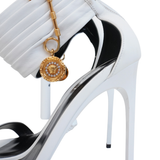 Versace 'Safety Pin' Heels - Women's 40