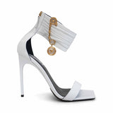 Versace 'Safety Pin' Heels - Women's 40