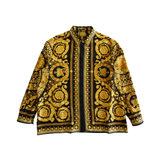 Versace 'Barocco' Silk Shirt - Men's 52