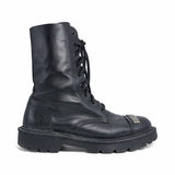 Vetements 'Gothic Logo' Combat Boots - Men's 41