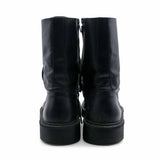 Vetements 'Gothic Logo' Combat Boots - Men's 41