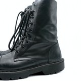 Vetements 'Gothic Logo' Combat Boots - Men's 41