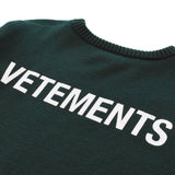 Vetements Wool Sweater - Men's XL