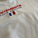 Vetements 'Haute Couture' Hoodie - Men's XS