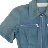 Victoria Beckham Suede Top with Belt - Women's 2