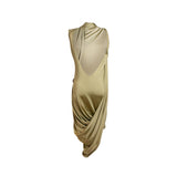 Victoria Beckham Draped Maxi Dress - Women's 10