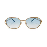 Vintage Frames Company 'Hustler Deluxe Edition' 18KT Gold Sunglasses