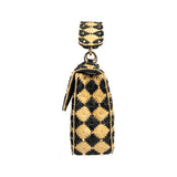 Valentino Raffia Rockstud Flap Bag