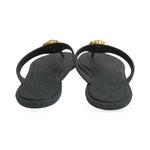 Versace Black Medusa Sandals back