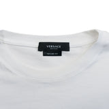 Versace White T-Shirt Golden Embroidery - Men's S