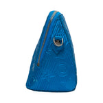 Vivienne Westwood Blue Embossed Crossbody Bag side 2
