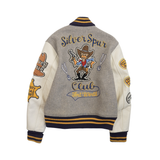 Whitesvile Letterman 'Silver Spur' Varsity Jacket - Men's 40