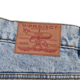 Y/Project Wide-Leg Crystal Jeans - Unisex 34