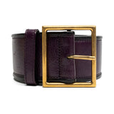 Yves Saint Laurent Purple Waist Belt - 30