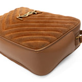 Saint Laurent 'Lou' Suede Camera Bag