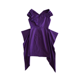 Saint Laurent Draped Dress - Women's M